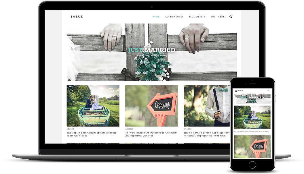 Imbue Weebly Blog Theme